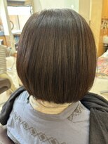 カットハウス はさみの部屋 ナチュラルストレートショートボブ