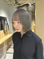ジュベ(juve.) 大分ショートボブ顔周りレイヤーカット髪質改善カラー