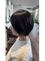 エスト(est.) ショートヘア丸みショート大人ショートボブ