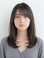 ルーム 大通店(ROOM)&nbsp;髪質改善透明感カラー艶髪レイヤーショコラグレージュ夏カラー
