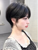 ナンバー 博多(Number) コンパクトショート×グレージュカラー