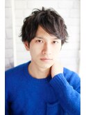 躍動感のあるメンズパーマ/かっこいい◎20代30代40代50代