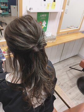 桜夏(ouca) 5分でヘアアレンジ