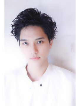 ブーケ(BOUQUET) ワイルドアップバング・くせ毛風パーマ・ビジネス