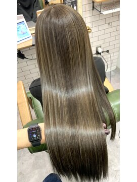 ザ ラフター バイ ラブズ ラフズ 戸畑朝日ヶ丘店(THE LAUGHTER by Loves Laughs) ハイライトカラー×天使の艶活トリートメント