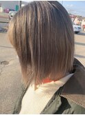 切りっぱなしボブ