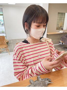 シンス(Since) チラッと イヤリングカラー ミニボブ