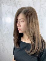 ビューティドレッセヤマノ 池袋パルコ(Beauty Dresse YAMANO)&nbsp;【アッシュオリーブ】【髪質改善トリートメント】ロングレイヤー