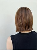 うる艶フラットボブ