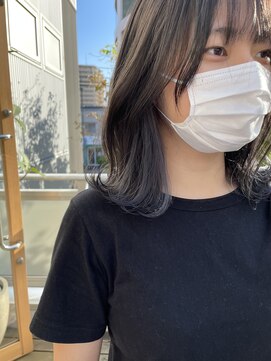 ツイギー 宮西店(TWiGGY) 透明感◎インナーブルーカラー