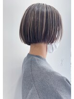 ゴブンノロク(GOBUN NO ROKU)&nbsp;アンブレラカラーボブ　担当/竹橋