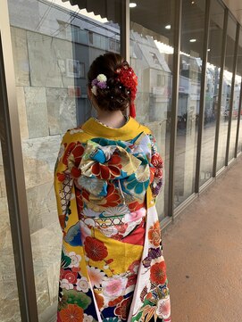 ジャパン ホンテン(JAPAN HONTEN) 着物に合うアップスタイル