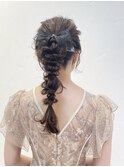 結婚式ヘアセット