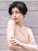 ハンサムショート/黒髪ショート［東銀座/銀座］