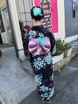 髪ストーリー美容室 浴衣着付け
