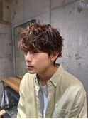 無造作マッシュ×メンズパーマ