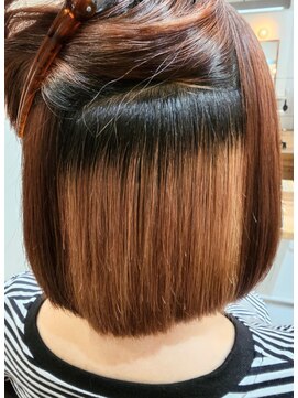 エイト オキナワ 沖縄新都心店(EIGHT okinawa) お客様スタイル_ブリーチ履歴×縮毛矯正【EIGHT　荒井】