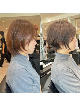 バンプ ギンザ(BUMP GINZA) 40代/50代/絶壁解消・前下がり・ショートボブ【浅野】