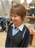 爽やかショートヘア