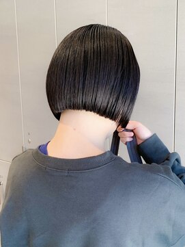 ロンド ロワール 門前仲町(Lond Loire) ボブショートボブ縮毛矯正ベージュグレージュ門前仲町