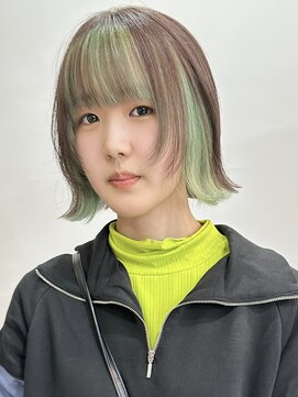 サクラ 岐阜(SAKURA) ぱっつん前髪×フェイスフレーミン×ボブレイヤー　岐阜