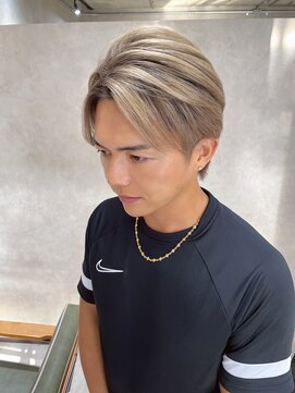 サニー 渋谷(SUNNY) メンズバレイヤージュ、ハイライト、ブリーチ、