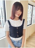 red brown × face layer / 山根優