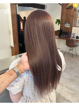 リコ バイ ポノ(Lico by PONO) 『moe』透け感◎くすみブラウン☆