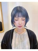 透け感が可愛い♪水色カラー