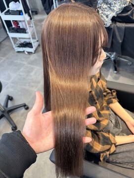 ホープ(hope) ミルクティーグレージュ×レイヤー【大阪｜梅田】