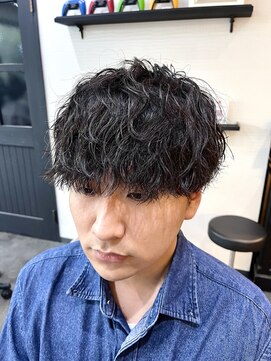 カット純(CUT純) 波巻きパーマ