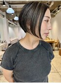 ショート レイヤーボブ