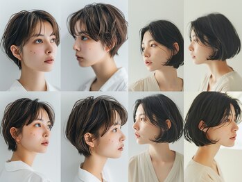 ナック ガーデン(knack GARDEN)の写真/コンパクトショート。プロのスタイリストが“似合わせ”を追求し、毎日をもっと楽しく心地よく。