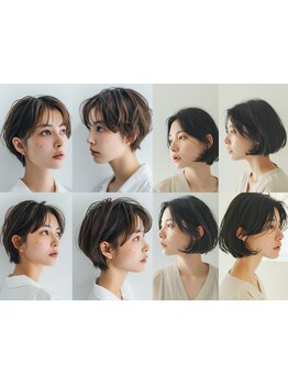 コンパクトショート。プロのスタイリストが“似合わせ”を追求し、毎日をもっと楽しく心地よく。