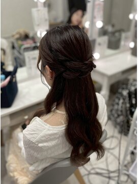 ラモ(RAMO) ヨシンモリハーフアップ