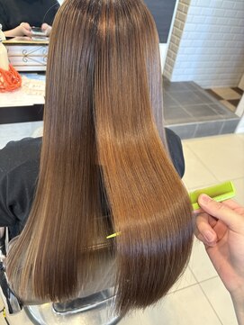 ミューズ おゆみ野店(HAIR & NAIL MUSE) サラサラストレート 縮毛矯正 髪質改善