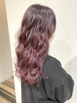 リサ グランシェ(RISA granche) 暖色カラー　ハイライト　ダブルカラー