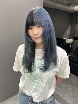 ロテ 名古屋 名駅店(Lote.) ミディアムヘア/暗めカラー/グランマッシュ