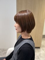 ソイクフ 四条大宮店(SOY-KUFU)&nbsp;20代30代40代似合わせカットイメチェンオリーブグレーショート