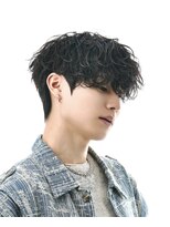 アストラ(ASTRA) MEN’S HAIR/波巻きツイストスパイラル/リバースセンターパート