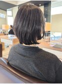 #ショートウルフ#白髪ぼかし#金沢文庫FLOOR八木