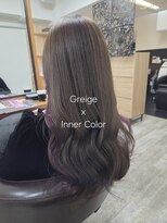 アンクラウド(an cloud)&nbsp;グレージュ×インナーカラー