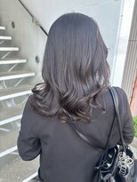 ヘアリゾート マンゴスティン(hair resort Mangosteen) グレー×パープル