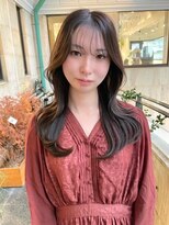 ラグーン 原宿 表参道(LAGOON) 美髪くびれエアリーロング丸型卵型四角ベース逆三角似合わせ前髪