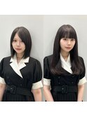 ショートヘアからエクステロングヘア