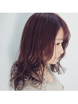 ヘアーアンドアイラッシュ ヨーク(Hair&eyelash york's) ピンクブラウン