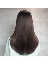 ナチュラル 青森新町店(Natural)&nbsp;縮毛矯正ケアルーガで自分だけの柔らかオーダーメイドストレート