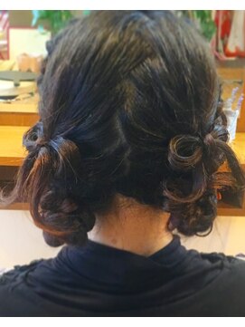 キキ 美容室(KIKI) リボンアレンジ★