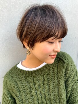 ミィ 表参道(mee.) 【mee.】ブチ　かわいいマッシュショート　表参道駅3分