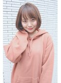 浦前ツバサ/王道こなれボブ透明感ヘアミニボブ